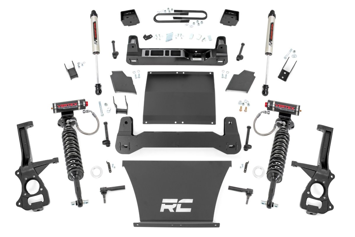 GMC Sierra 1500 Suspension Lift Kit - Rough Country - Mono Leaf Rear | Vertex/V2 - 2025+